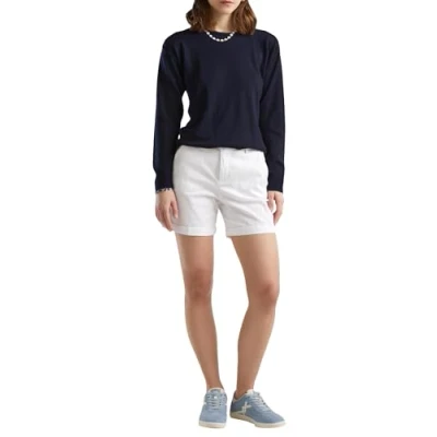 Abbildung von United Colors of Benetton BOAT NECK Strickpullover, Damen, Größe: 32, Blue