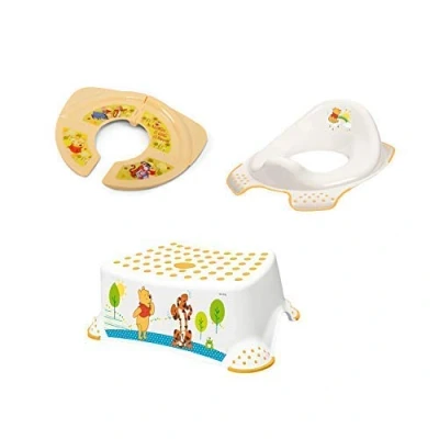 Abbildung von keeeper Töpfchen Disney Winnie Pooh WC Sitz + Hocker und mehr, (3er Set)