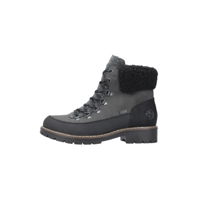 Abbildung von Rieker Snowboot/Winterstiefel, Damen, Größe: 38, Grau Schuhe