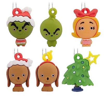 Abbildung von Hallmark Dr. Seuss How The Grinch Stole Christmas! Miniatur Weihnachtsschmuck, 6 Stück
