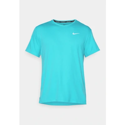 Abbildung von Nike Miler Dri Fit Uv Kurzarm Laufoberteil Für Herren, Dusty Cactus/Reflective Silv, DV9315 345, XL