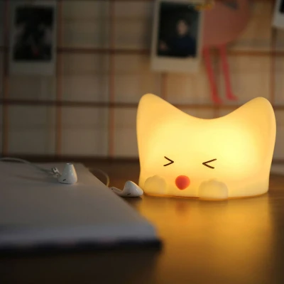 Abbildung von niermann LED Nachtlicht Catty Cat, fest integriert, Cat