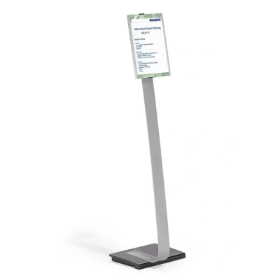 Abbildung von Durable Präsentationsständer Info Sign Stand A4, für Hoch und Querformat, 481223