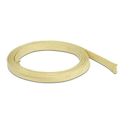 Abbildung von Delock Geflechtschlauch aus Aramid Fasern 2 m x 10 mm