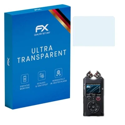 Abbildung von atFoliX Schutzfolie kompatibel mit Tascam DR 40X Folie, ultraklare FX Displayschutzfolie (3X)