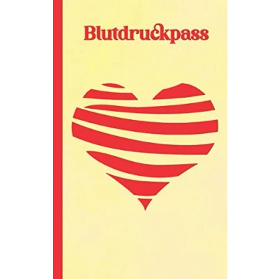 Abbildung von Blutdruckpass: Mein Kompaktes Blutdruck Tagebuch im kleinen ca. A6 Format Für 1160 Eintragungen unterwegs oder zuhause