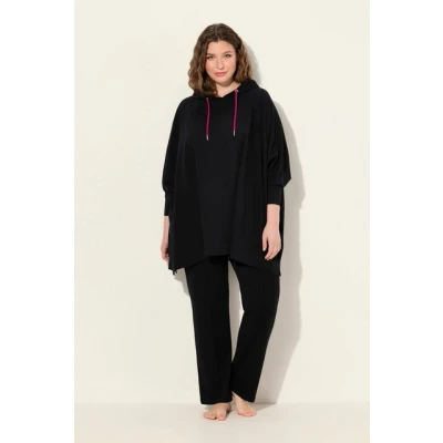 Abbildung von Ulla Popken Stoffhose, Damen, Größe: 42/44, Black