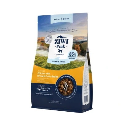Abbildung von Ziwi Peak Steam &amp; Dried Hundefutter Huhn 1,5 kg