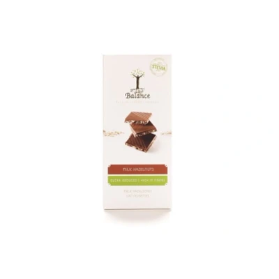 Abbildung von Klingele Balance Luxury Belgian Chocolate Milk Hazelnut 85g