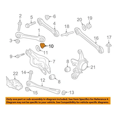 Abbildung von BMW Original Bundmutter selbstsichernd M14x1,5 10 ZNS3 (1 Stück)
