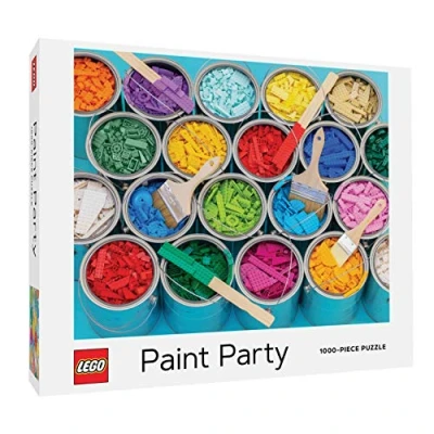 Abbildung von Chronicle Books 79704 Lego Paint Party Puzzle, One Size