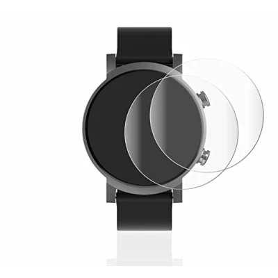 Abbildung von BROTECT 2 Stück Full Cover Schutzfolie für Mobvoi Ticwatch E3 Screen Displayschutz Folie [3D Curved, Anti Fingerprint, Kristall Klar]