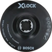 Abbildung von X LOCK SCM Stützteller mit Mittelstift, Ø 125mm, Schleifteller