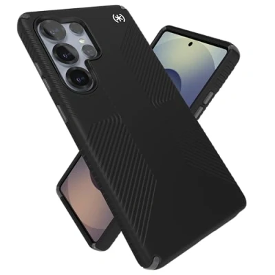 Abbildung von Speck Samsung Galaxy S25 Ultra Hülle Magnet Hülle, 3,5 m Fallschutz, rutschfeste Griffe, Magsafe erhöhte Einfassung und verbesserte Tasten Presidio 2 Grip