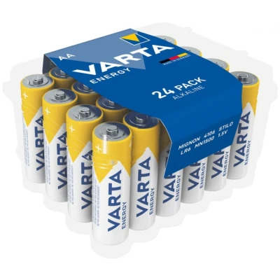 Abbildung von Varta energy power lr06 mn1500 aa 24 packs 4106229224