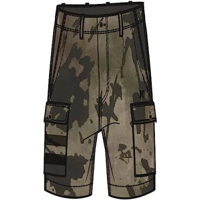 Abbildung von Hurley Herren M Oceancare Cargo Bermuda Shorts, SandDunes (SND), 44