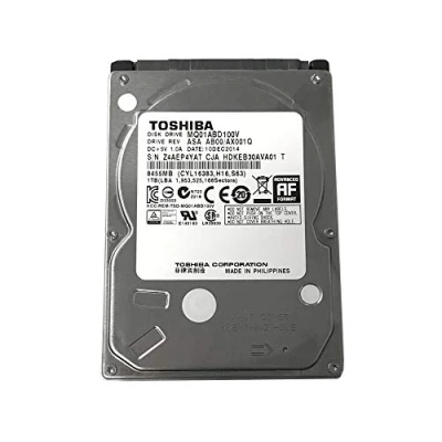 Abbildung von Toshiba MQ01ABD100 1TB interne Festplatte (6,5 cm (2,5 Zoll), 5400rpm, 8MB Cache, SATA III)