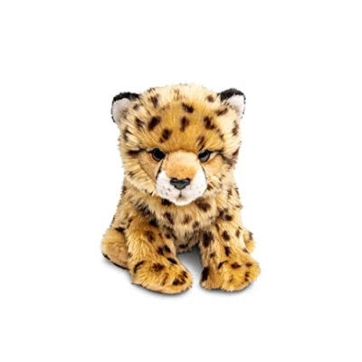 Abbildung von Uni Toys Gepard Junges, sitzend 22 cm (Höhe) Plüsch Wildtier Plüschtier, Kuscheltier