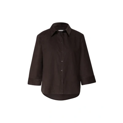 Abbildung von Street One Hemdbluse, Damen, Größe: 40, Braun