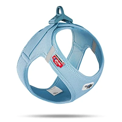 Abbildung von curli Hunde Geschirr Vest Clasp Air Mesh Skyblue M