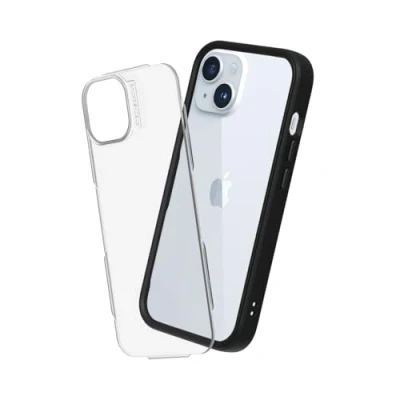 Abbildung von RhinoShield Modulares Case kompatibel mit [iPhone 15] Mod NX Anpassbare &amp; stoßdämpfende Schutzhülle im schlanken Design 3.5 Meter Fallschutz Schwarz