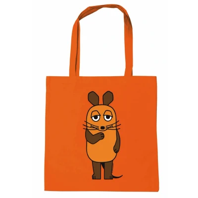 Abbildung von Logoshirt DIE MAUS Shopping Bag, Größe: One Size, Orange