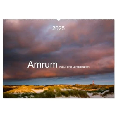 Abbildung von Amrum. Natur und Landschaften (Wandkalender 2025 DIN A2 quer), CALVENDO Monatskalender