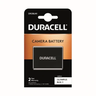 Abbildung von Duracell DROBLN1 Akku für Olympus BLN 1, 7,4 V, 1100 mAh, grau