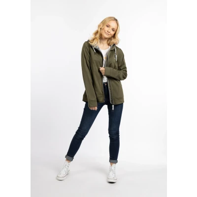 Abbildung von Schmuddelwedda Damen Funktionsjacke XS / Militäroliv 65% Polyester 35% Viskose