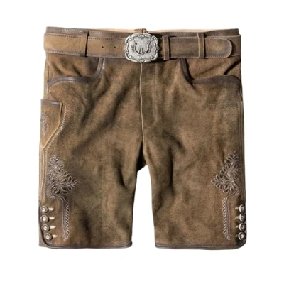 Abbildung von Stockerpoint Herren Corbi4 Trachtenlederhose, Havanna gespeckt, 44
