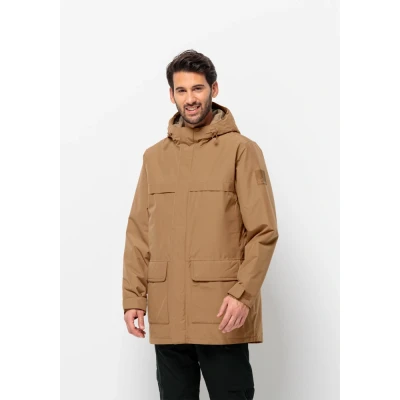 Abbildung von Jack Wolfskin Regenjacke / wasserabweisende Jacke, Herren, Größe: XXL/3XL, Chipmunk