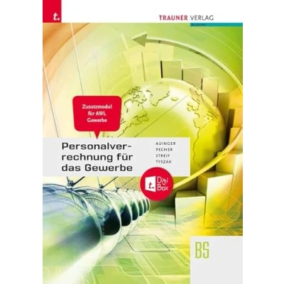 Abbildung von Personalverrechnung für das Gewerbe Zusatzmodul Angewandte Wirtschaftslehre + TRAUNER DigiBox