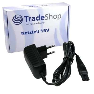 Abbildung von Netzteil Ladegerät Ladekabel Adapter passend für Philips 1050X 1050XCC 1060X 1090X 6706 ARCITEC SENSOTEC SENSOTOUCH 2D 3D SERIES 6 7 8 SMARTTOUCH SPEED XL COOL SKIN AT750/16 AT750/17