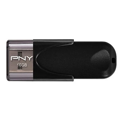 Abbildung von PNY Attaché 4 USB 2.0 Stick 16GB schwarz