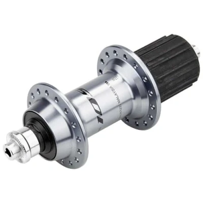 Abbildung von Shimano Unisex Erwachsene 105 Kasseten Hinterrad Nabe, Silber, 36 Loch