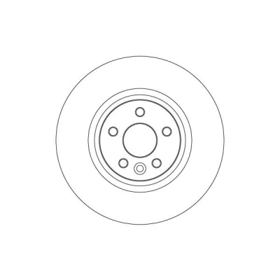 Abbildung von TRW Bremsscheibe JAGUAR: E Pace 325mm 30mm 5 108mm Belüftet lackiert hochgekohlt DF6848S Bremsscheiben, Scheibenbremsen