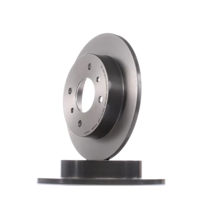Abbildung von BREMBO COATED DISC LINE 08.5443.11 Bremsscheibe 258 10 4 voll beschichtet NISSAN: Almera II Schrägheck, Primera Hatchback, Limousine