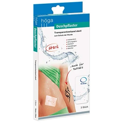 Abbildung von Duschpflaster 10x20 cm Transparentverban 3 St