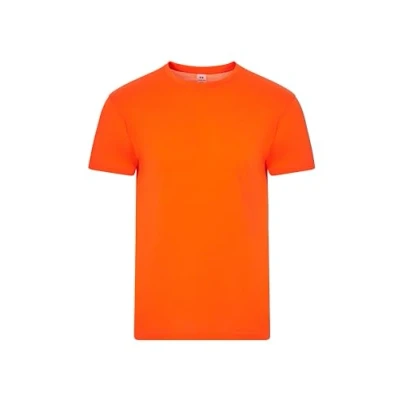 Abbildung von Mukua Unisex Derby, Camiseta Poliéster Tacto Algodón Unterhemd, Orange (fluor orange), XXL