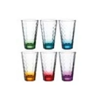 Abbildung von Leonardo Longdrinkgläser Optic 300 ml 6 Stücke