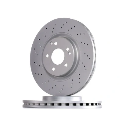 Abbildung von FERODO DDF1582C 1 Bremsscheibe 330 28 5 gelocht/innenbel. beschichtet ohne Schrauben PREMIER MERCEDES BENZ: C Klasse T modell, Limousine