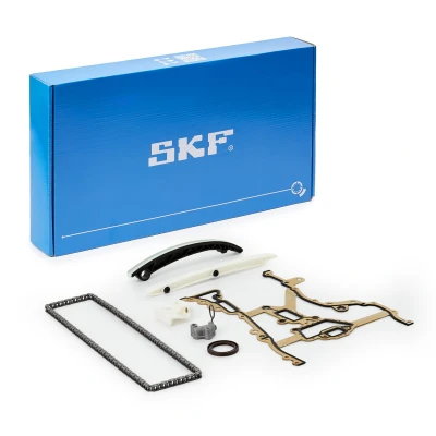 Abbildung von SKF VKML 85102 Steuerkettensatz ohne Nockenwellenzahnrad, Kurbelwellenzahnrad Simplex, Kette geschlossen OPEL: Astra H Schrägheck