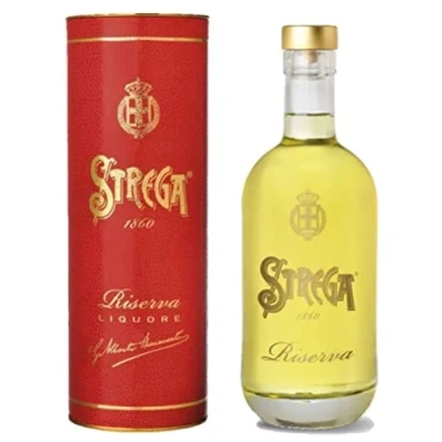 Abbildung von Strega Riserva 40%vol 70cl in Geschenkverpackung
