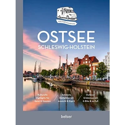 Abbildung von Kultur Camping mit dem Wohnmobil. Ostsee Schleswig Holstein