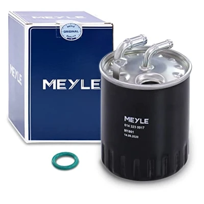 Abbildung von MEYLE 014 323 0017 Kraftstofffilter Leitungsfilter, ohne Anschluss für Wassersensor ORIGINAL Quality MERCEDES BENZ: Vito Bus, Mixto