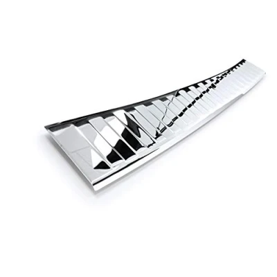 Abbildung von tuning art L440 Edelstahl Ladekantenschutz passend für Citroen C4 3, Farbe:Chrom