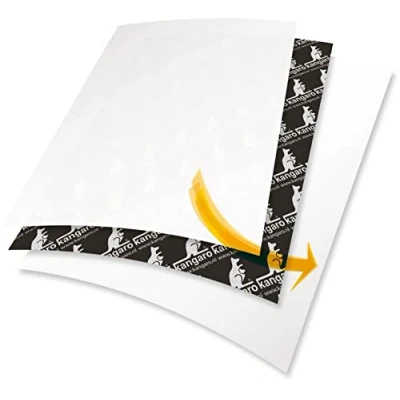 Abbildung von Kangaro Kohlepapier A4 (21x31cm) schwarz 100 Blatt, K 7800492