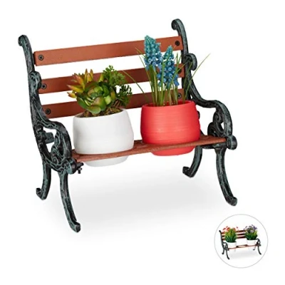 Abbildung von relaxdays Blumenbank Mini Blumenbank, S