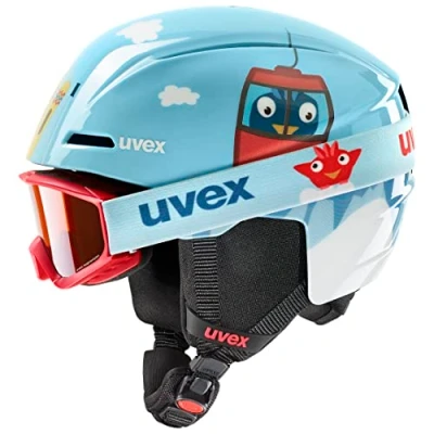 Abbildung von UVEX Viti Set Junior Light Blue Birdy 51 55 cm