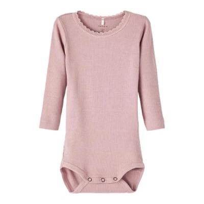 Abbildung von Name it Nbfkab Body für Kinder, Größe: 86, Deauville mauve